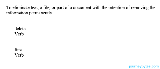 Screenshot of a TBX file opened in Microsoft Word.