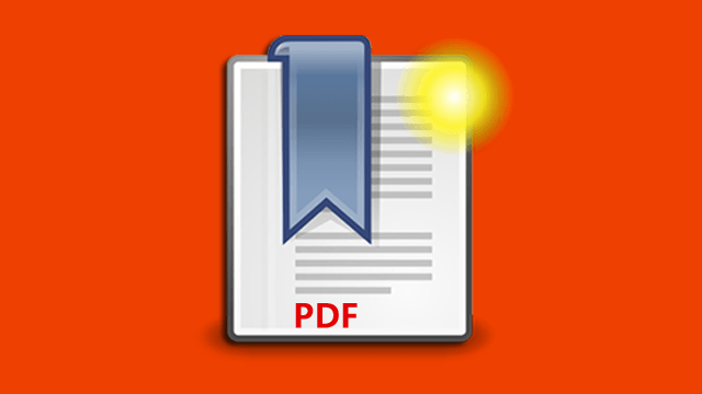 add bookmark to PDF file