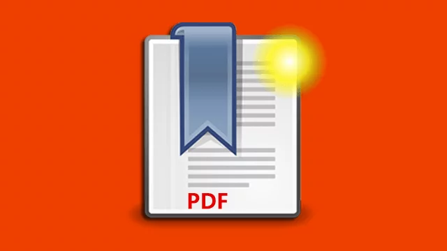 add bookmark to PDF file