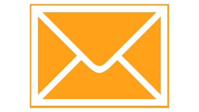 An image of an orange envelope.