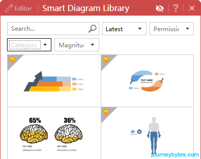 islide smart diagrams