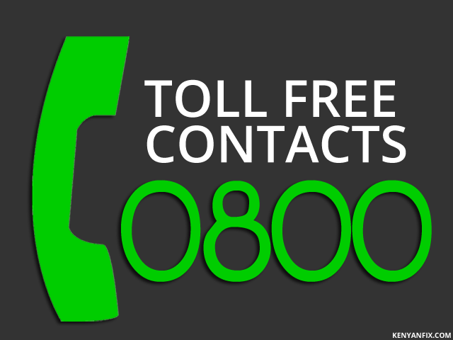 toll free numbers in kenya