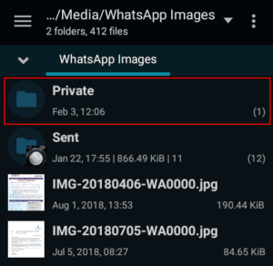 Whatsapp Private