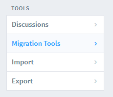 migration tools
