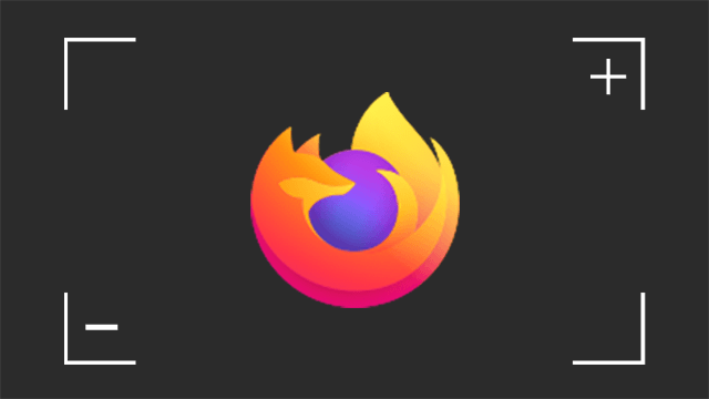 Image of the Firefox browser logo inside a zoom box.