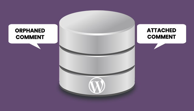 Orphaned comments WordPress Database