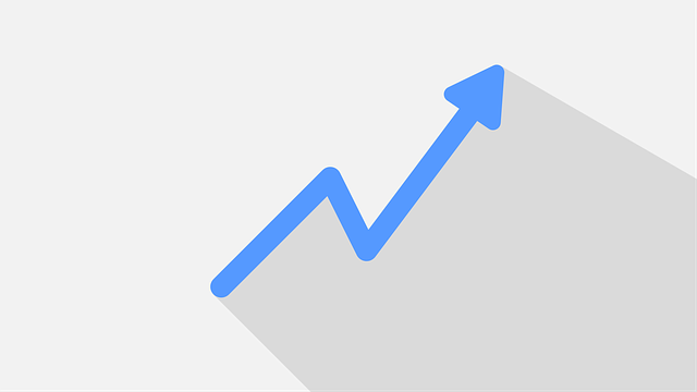 Image of a line graphing trending upwards